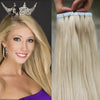 Remy Straight Tape In Hair Extensions Brown 14-30inch Invisible Blonde Virgin Skin Weft PU Human Hair Extension For Women