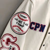 Street Popular Letter Flocking Embroidered Jacket And Coat Men 2023 New Y2K Harajuku Hip Hop Spliced Motorcycle Baseball Uniform