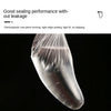 100 Stk. transparente Einweg-Fußabdeckungen Detox SPA Abdeckungen Pediküre Infektionsschutz Rissige Füße entfernen Fußpflegewerkzeuge Badetuch