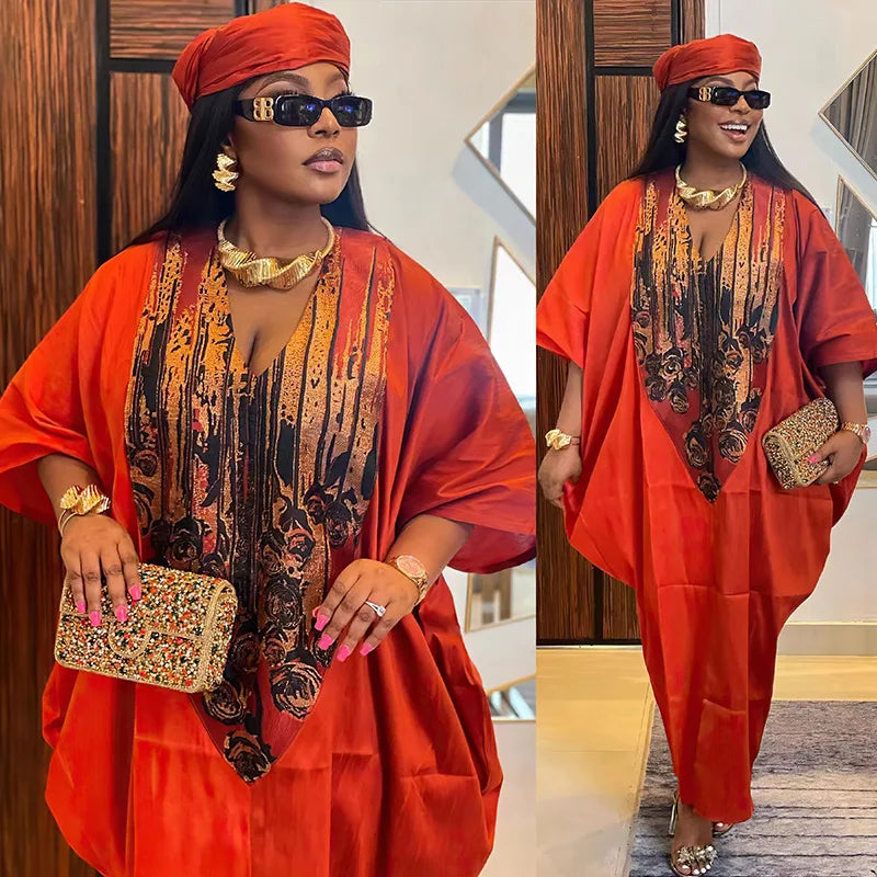 Abayas For Women Dubai African Muslim Fashion Dress Caftan Marocain Evening Party Dresses Satin Boubou Robe Djellaba Femme 2025