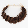 Synthetic Premium Adjustable Handmade Braided Elastic Band Hair Fashion Braiding Hair Headband Headwear For Women
