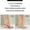 2025 Spring New High Heels Women's Embroidered Beaded Black Sexy Queen's Heel 10-12cm Pointed