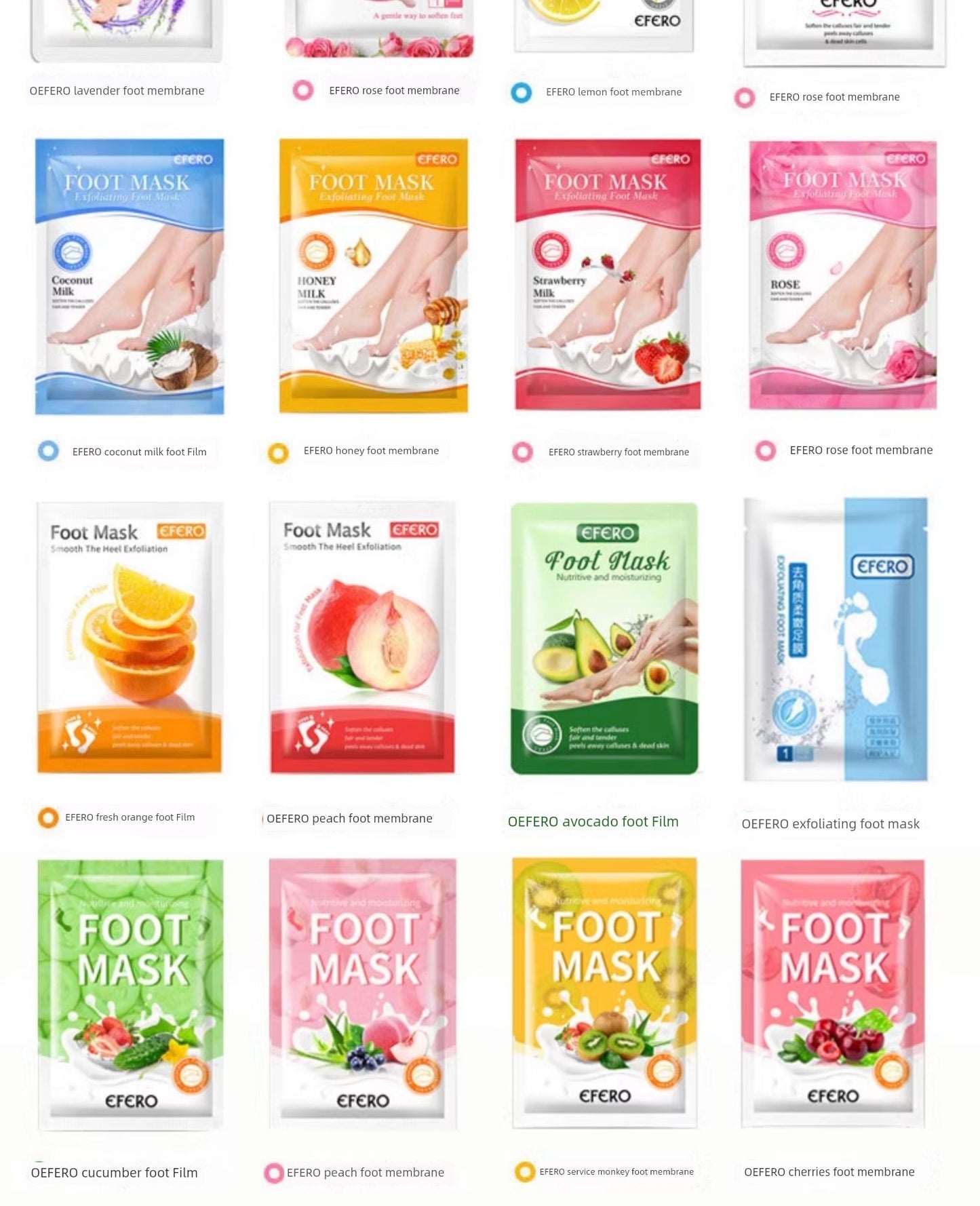 Lavendel Fußmaske Peeling Socken 1 Paar Lavendel Fußmaske Peeling