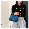 DIY Knitted Handbag Wallet Fashion Rope Woven Ladies Handbag Designer Casual Chain Shoulder Messenger Bag