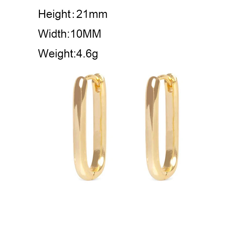CRMYA Gold Silber gefüllt 16mm 14mm 12mm Blumen baumelnde Ohrringe Zirkonia Creolen für Damen Mädchen Schmuck Großhandel