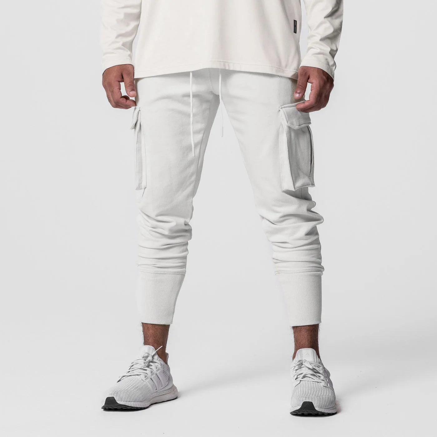 Men's Thick Cotton Training Sets Hoodie Casual Sports Pullover Hooded 2-piece Top with Pants Sweatshirts Gym Running Tracksuits