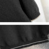 Men's T-shirt 2024 Summer New Knitted Tank Top Fashion Color Block Round Neck Pullover Sweater 100% Pure Wool Short sleeved