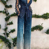 Damen Jumpsuits 2024 Neu Frühjahr/Sommer Mode Vielseitig Sexy Spitze Patchwork Schlaghose Locker Y2k Jumpsuits für Damen Streetwear