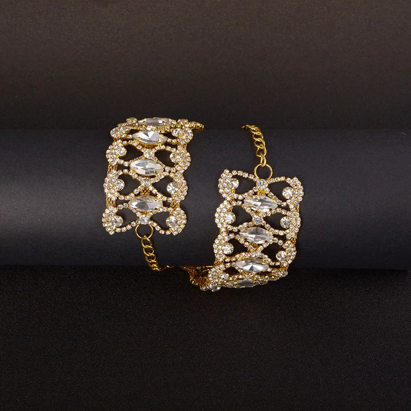Strass Choker Halskette 2023 Statement-Halsketten für Damen Große Mode Halskette Kragen Party Chunky Halskette Collier Bijoux