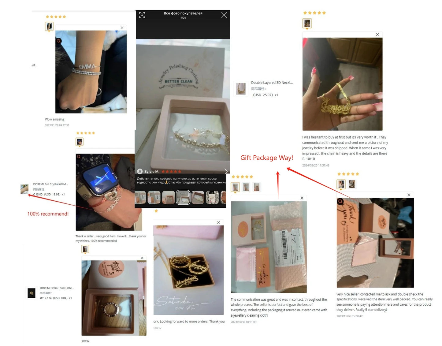 DOREMI Fat Bubble Slide Armband mit Initialen, voll mit Kristallbuchstaben, Damen-Namen, DIY-Schiebebuchstaben-Armbänder
