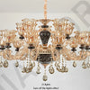 Kronleuchter Wohnzimmer Groß Luxus Kristall Lampe Esszimmer Schlafzimmer Dekoration Französischer Retro Kronleuchter Beleuchtung