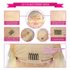 Rot und Blond Farbe Peruanische 13X4 Lace Front Echthaarperücken für Frauen Pre-Plucked 180% Remy Wavy Rot Highlight Farbe Perücken