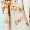 HIGH STREET Newest Fashion 2025 Designer Maxi Dresses Women's Long Sleeve Stunning Flowers Appliques Beaded Long Dress