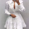 New Spring And Summer Women's Fashion Tops And Skirts Two-piece Skirt Suit Elegant Casual White Holiday Two Piece Outfits Woman