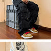 2025 Men Cargo Pants Multi-Pockets Tool Pants Harajuku Mens Vintage Loose Wide Leg Pants Streetwear Casual Hip-Hop Trousers