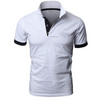 Men's Short Sleeve Polo Shirts Casual Slim Fit Basic Designed Shirts Quick-drying Anti-wrinkle Tops