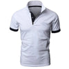 Men's Short Sleeve Polo Shirts Casual Slim Fit Basic Designed Shirts Quick-drying Anti-wrinkle Tops