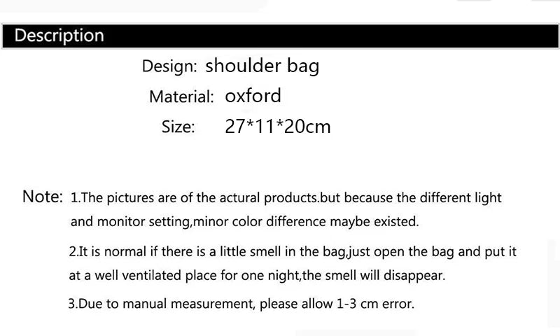 Women Crossbody Bag Waterproof Tote Casual Nylon Purse Handbag RFID Lightweight Messenger Bag