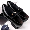 Herren Party Schuhe Schwarz Luxus Herren Formelle Lederschuhe Slipper Lackleder Business Casual Schuhe Loafer Große Größen Zapatos