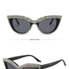 Blumen Katzenaugen Retro Strass Sonnenbrille für Damen Elegant Fashion Herren Trend Designer Outdoor Party Sonnenbrillen Eyewear