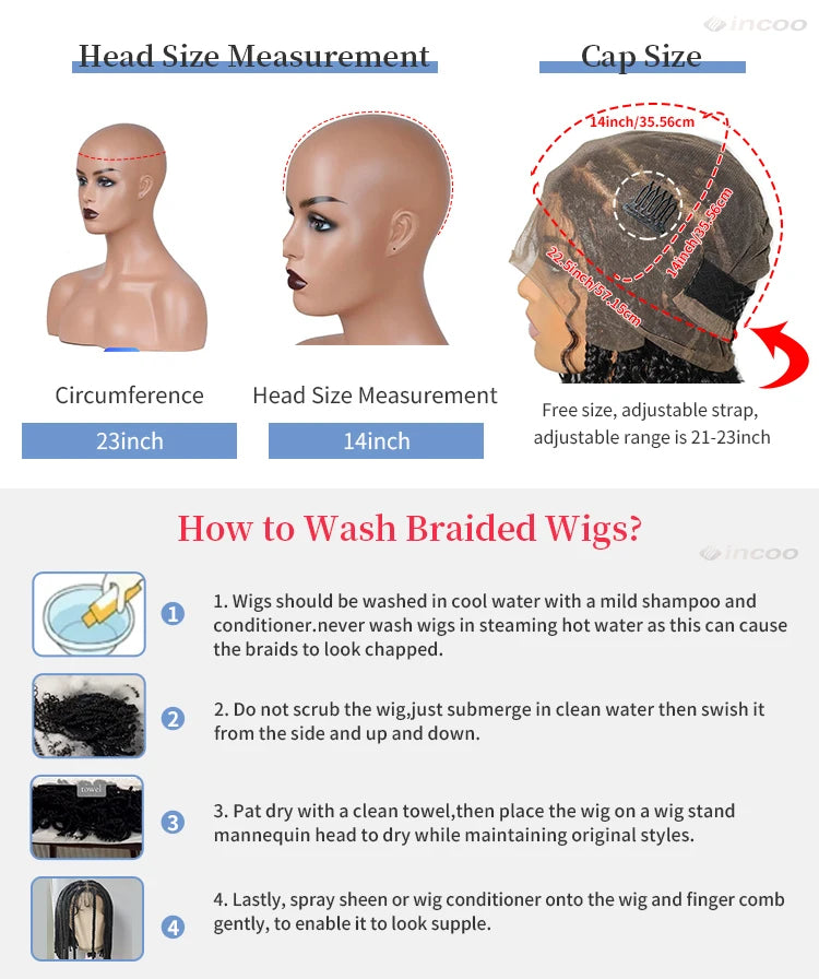 Synthetic Braided Wigs For Black Women Full Lace Wig Braid African Knotless Box Braids Hair Lace Front Wigs Cheap Cornrow Braids