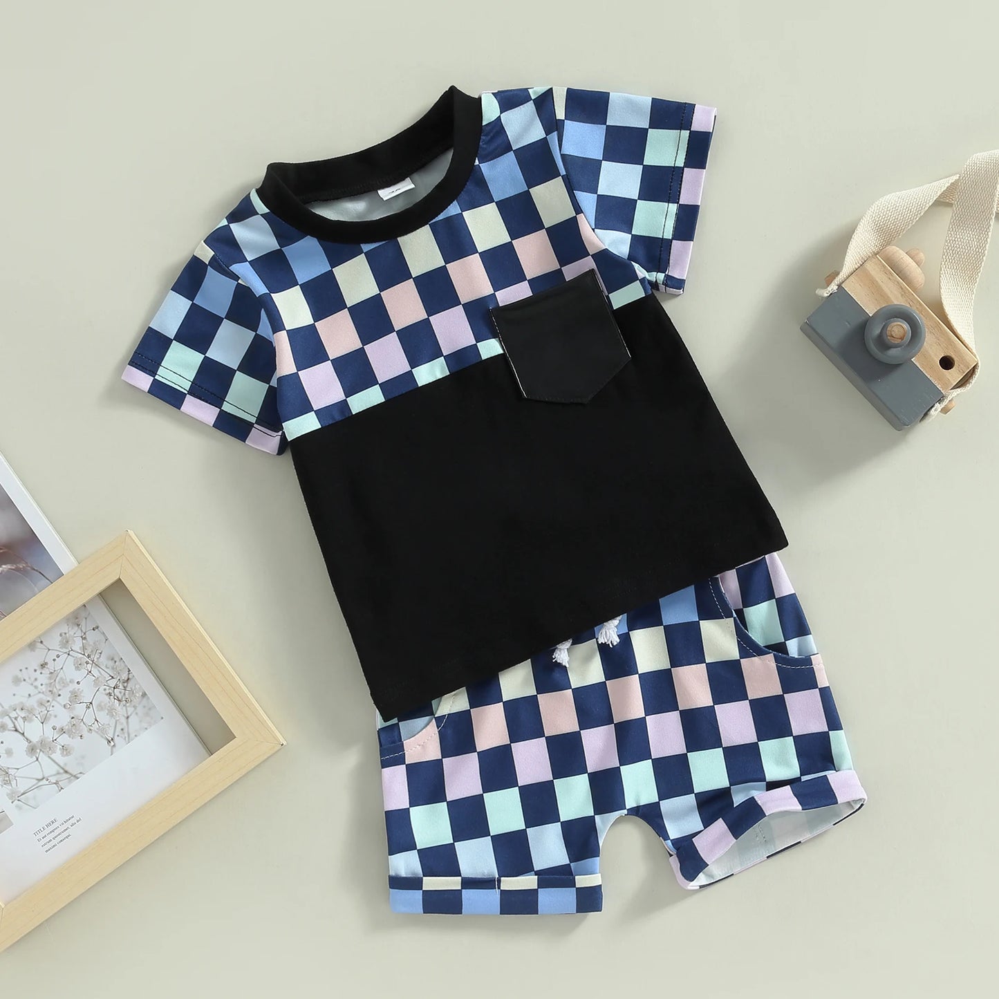 ma&baby 0-3Y Toddler Infant Baby Boy Girl Clothes Sets Casual Short Sleeve T-shirt Tops Shorts Summer Outfits Clothing