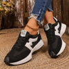 Fashionable New Comfortable Casual Women's Shoes Spring and Autumn Hot Selling Round Head Thick Bottom Anti Slip Sports Shoes