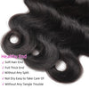 12A Brazilian Body Wave Bundles 100% Unprocessed Virgin Hair Body Wave 3 Bundles Human Hair Weave Bundles Deals Natural Black