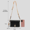 Fashionable Classic Light Luxury Design Exquisite Craftsmanship Women's New Shoulder Bag Letter PU Material Crossbody Bag