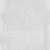 Sexy Two 2 Piece Sets Night Club Outfits for Women White Lace See Through Sleeveless Strapless Top and Ruffles Long Skirts Suit