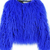 2023 Women Faux Fur Coat Autumn Winter High Quality Fluffy Short Coat Faux Fur Jacket