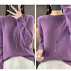 New cashmere sweater women's sweater in autumn and winter 100% merino wool fashion O-neck autumn warm pullover top