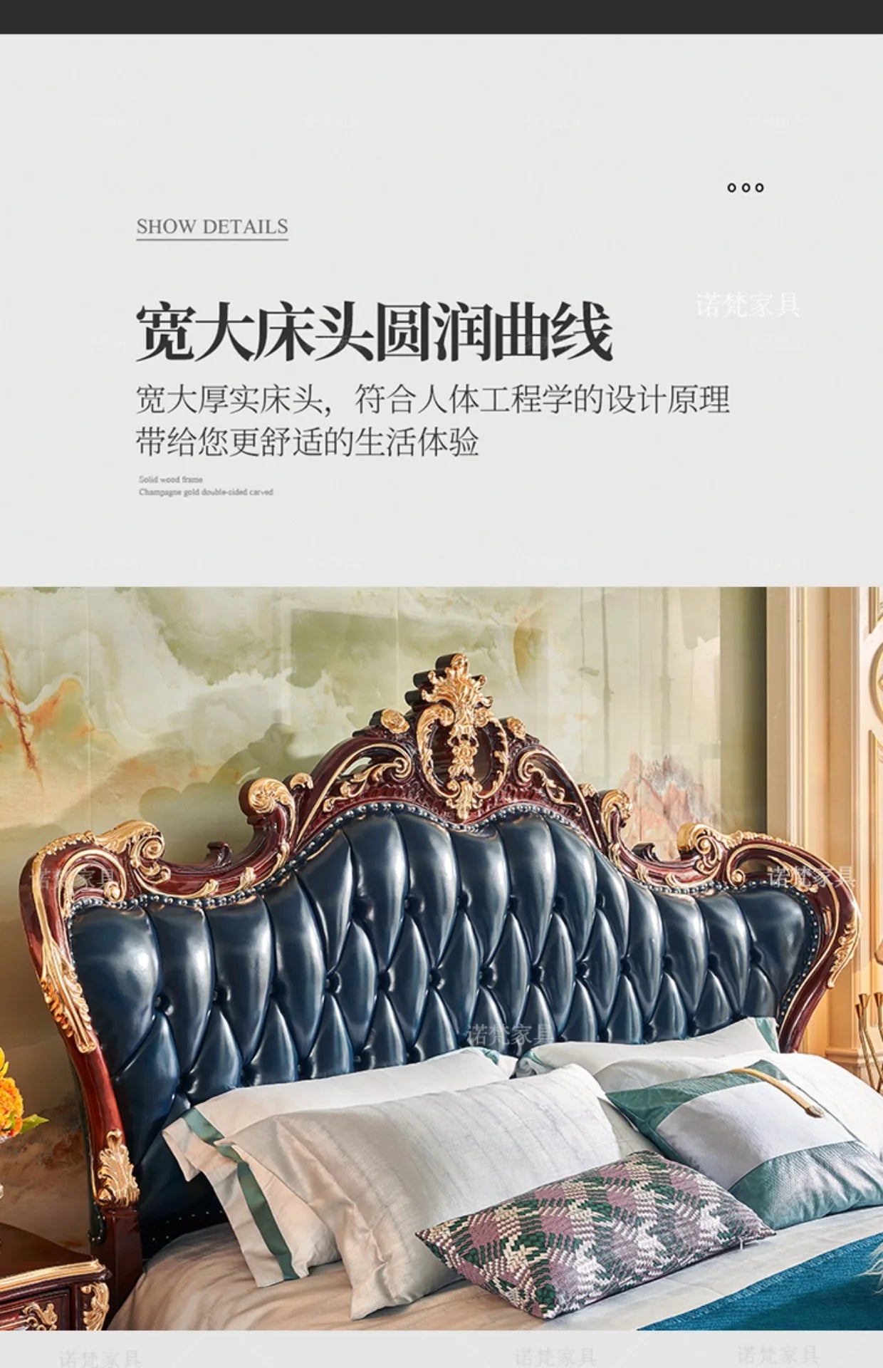 Nordisches Luxus-Ästhetik Bett Queen Size Günstig Niedlich Salon Schlafzimmer King Size Modern Holz Leder Camas Matrimonial Zimmer Möbel