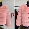 Women's Fashion faux fur coat super hot Autumn Winter women short Faux fox fur fluffy jacket high quality 7xl Ladies furry coats