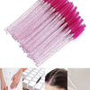 HUAZDS 300pcs Disposable Mascara Wands Eyelash Brush Spoolies for Eye Lash Extension, Eyebrow and Makeup Crystal Makeup Tools