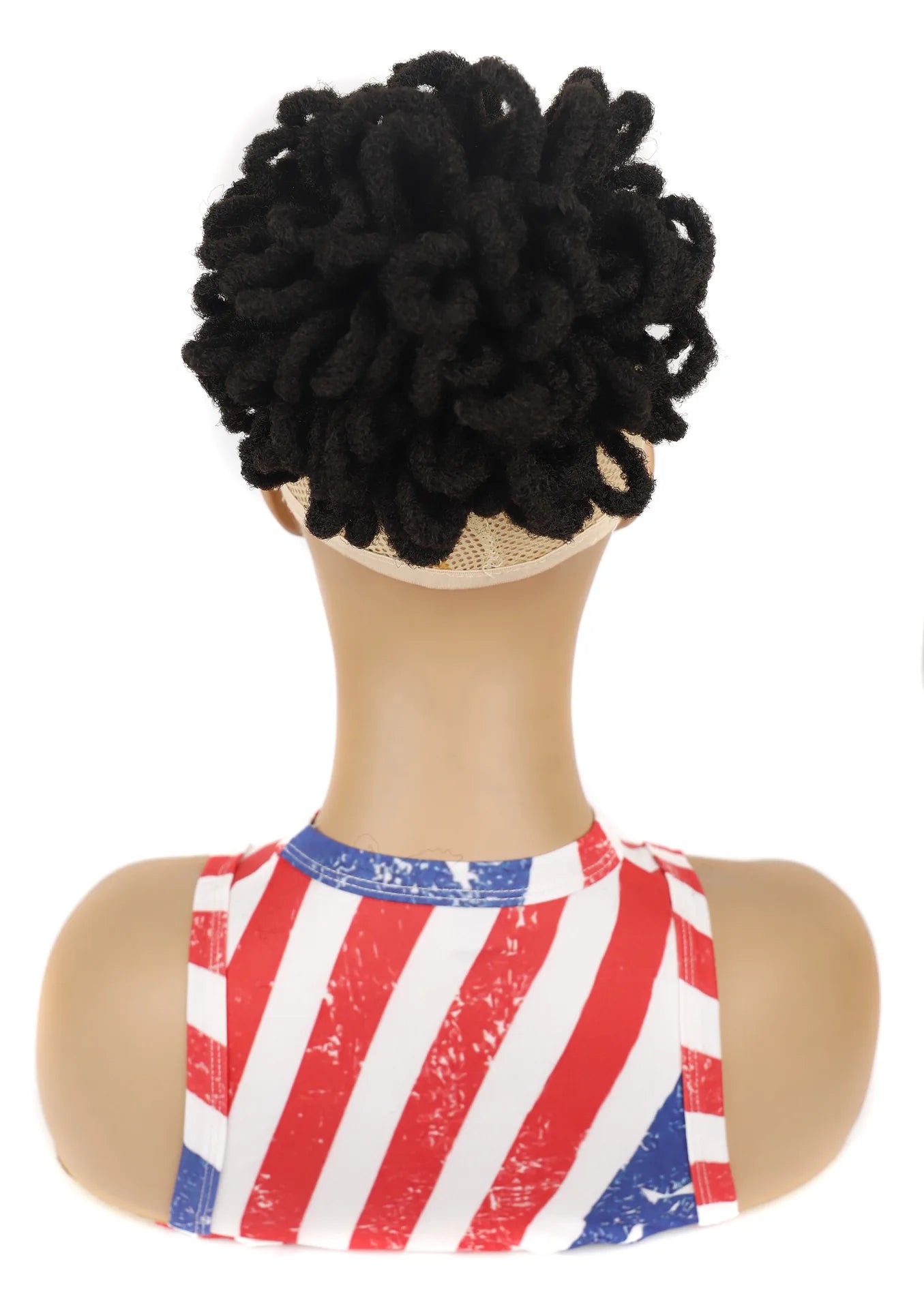 Synthetic Afro Puff Drawstring Ponytail Hair Bun 10 Inch Short Afro Kinkys Curly Afro Bun Extension Hairpieces Large Size