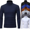 Thermal Underwear Tops Men Winter Clothes Thermal Shirt Autumn Men's Winter Tights High Neck Thin Slim Fit Long Sleeve T-shirt