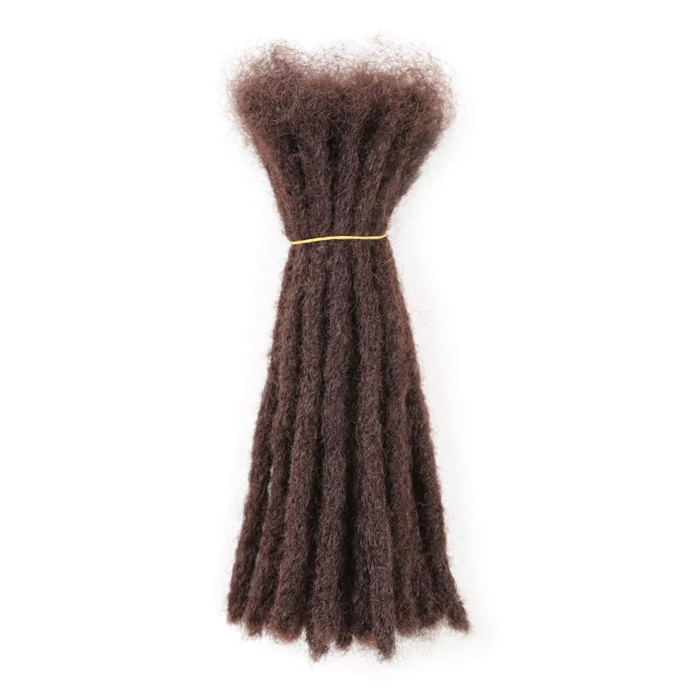 Dreadlock Extensions Loc Extensions Afro Kinky Dreads Extensions for Men/Women, Synthetic Dread Set Thick Soft Locs Extensions