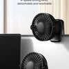 TOPK Mini Portable Clip on Fan,USB Desk Fan,3 Speeds Quiet Wind 720° Rotate Personal Electric Fan,Standing fans for Room Home