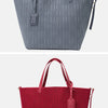 CH Classic Models of Women's Shoulder Bag Solid Color Fashionable Versatile Large-capacity Handbag Elegant Shopping Ladies Bag