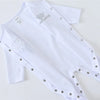 Newborn Baby Boys Romper Royal Crown Prince 100% Cotton Clothing Set with Cap Gloves Infant Girl One-Pieces Footies Sleepsuits