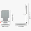 Schreibtisch-Handyhalterung Ständer für iPhone iPad Xiaomi Verstellbarer Desktop-Tablet-Halter Universal Tisch-Handyständer