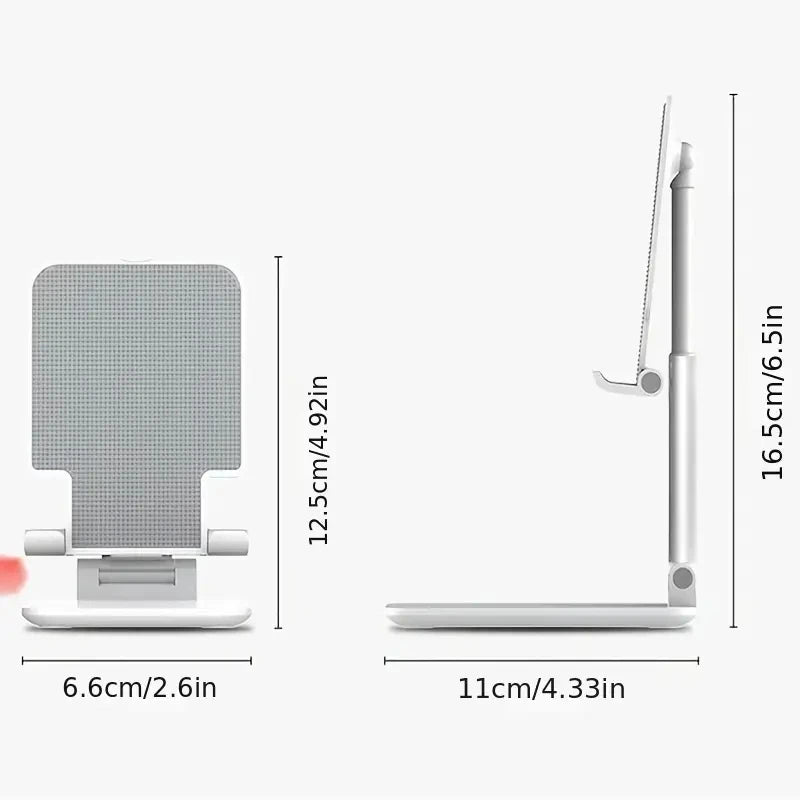 Schreibtisch-Handyhalterung Ständer für iPhone iPad Xiaomi Verstellbarer Desktop-Tablet-Halter Universal Tisch-Handyständer