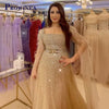 Prowinea Classic Mermaid Prom Dress Crystals Pleat Sweep Train Gala Formal Party Gown Vestidos De Fiesta Customized Plus Size
