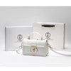 Luxuriöse Designer-Taschen mit hochwertigem Alligator-Prägeleder und zartem Metalldesign, tragbare Umhängetasche für Damen