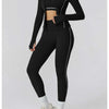 Yoga Set 2/3PCS Sports Outfits Women Clothes Fitness Tracksuit Gym Legging Workout Long Sleeved Female Bra Yoga Suit Sportswear