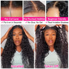 Loose Deep Wave Human Hair Wigs For Women Human Hair Glueless Wig Human Hair Ready To Wear Pre Plucked Brazilian Raw Human Hair