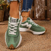 Fashionable New Comfortable Casual Women's Shoes Spring and Autumn Hot Selling Round Head Thick Bottom Anti Slip Sports Shoes