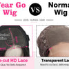 Wear And Go Water Wave Bob Lace Perücke für Frauen gelockt 6x4 Glueless Echthaar Perücke 4x4 Ready To Go Echthaar Perücken Pre-Cut Lace Perücke