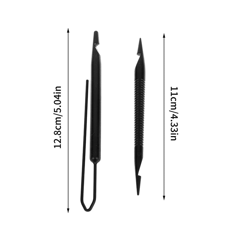 Double-ended Dreadlocks Crochet Metal Loc Interlocking Tool Loc Maintenance Retightening Tool Hair Braid Craft Locking Hooks